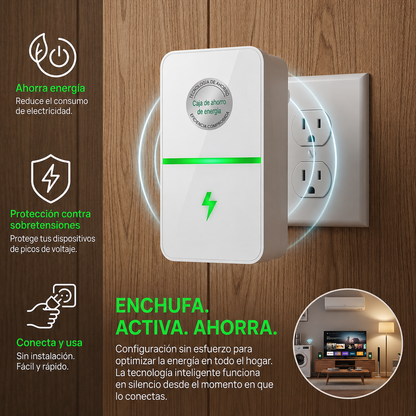 VoltajePlus™ Caja de Energía Enchufable