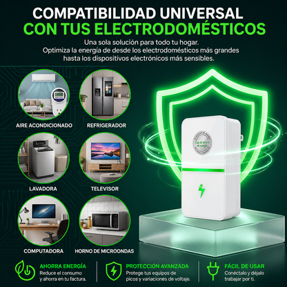 VoltajePlus™ Caja de Energía Enchufable